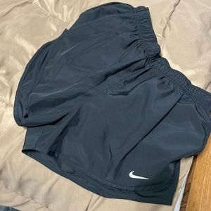Nike black on black shorts.